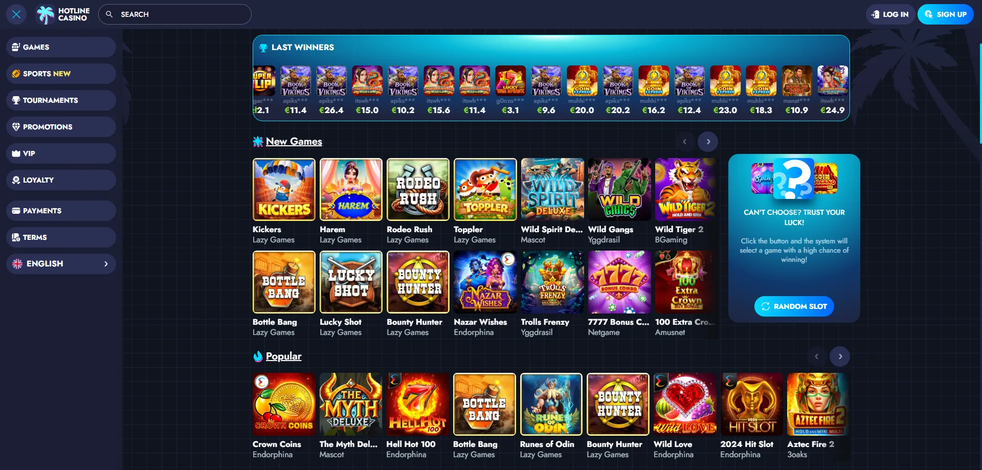 Hotline Casino New Zealand homepage overview for Kiwi players 2026